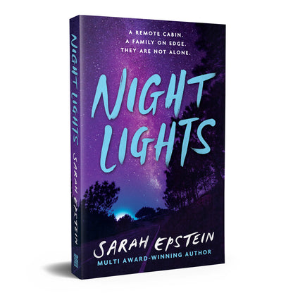 Night Lights by Sarah Epstein YA thriller mystery paperback