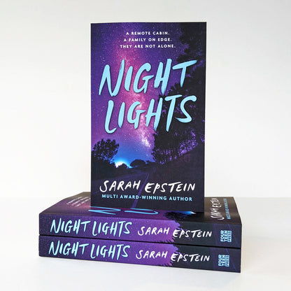 Night Lights by Sarah Epstein YA thriller mystery paperback