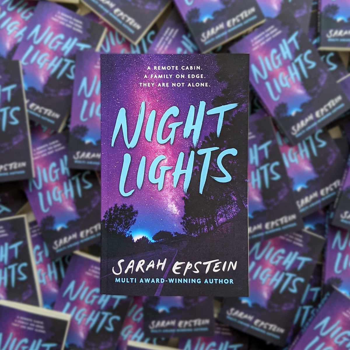 Night Lights by Sarah Epstein YA thriller mystery paperback