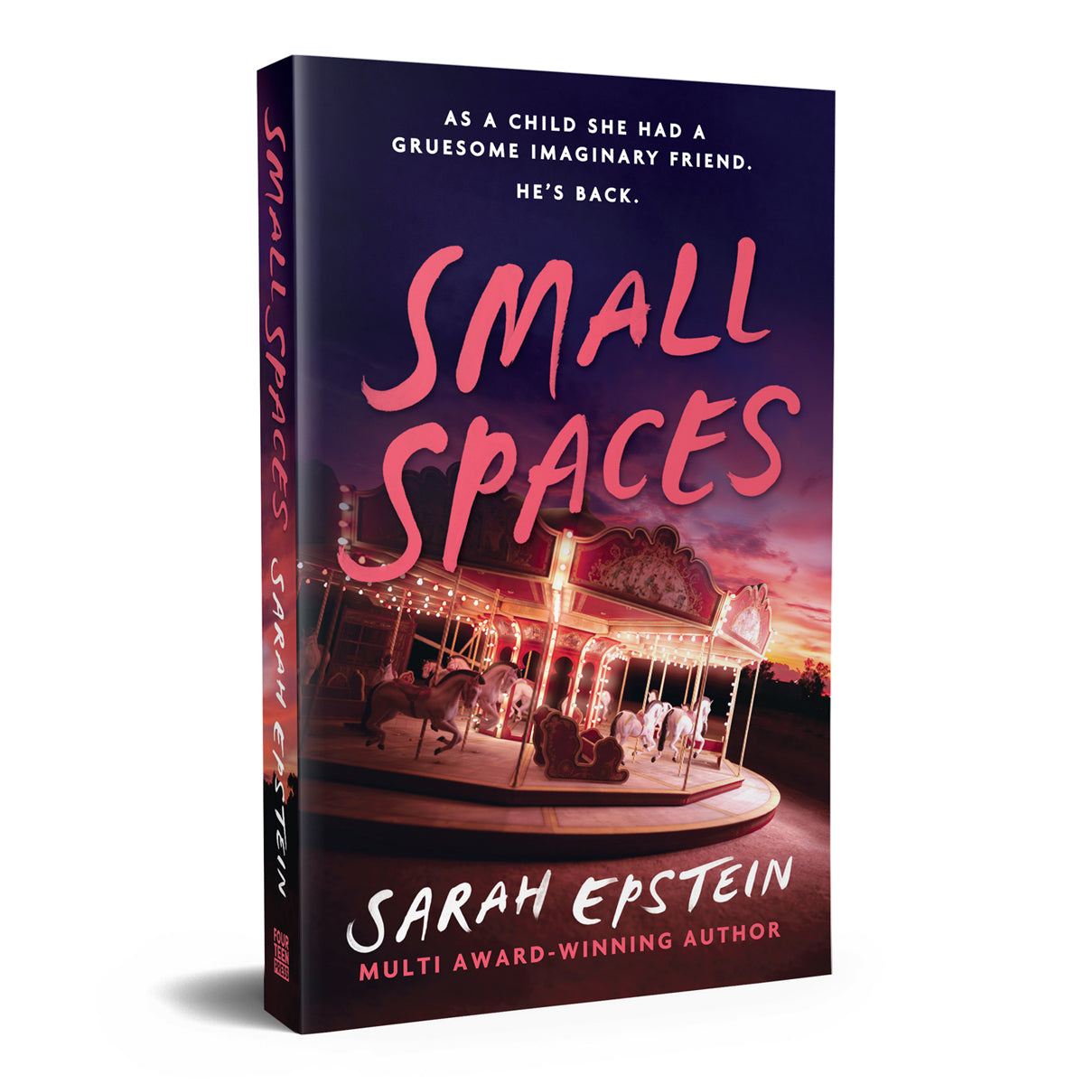 Small Spaces by Sarah Epstein YA thriller mystery paperback