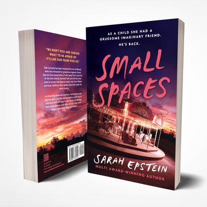 Small Spaces by Sarah Epstein YA thriller mystery paperback