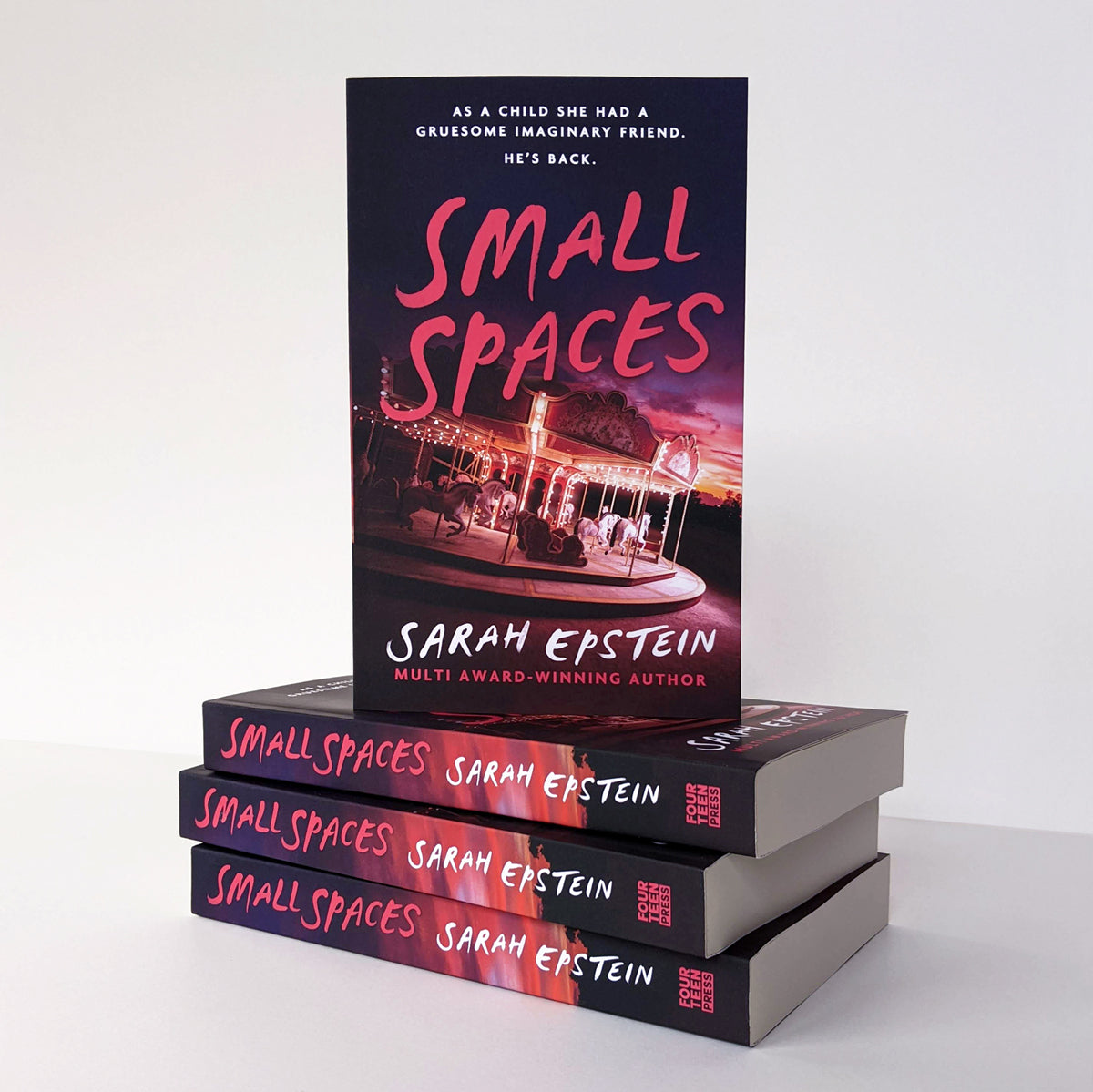 Small Spaces by Sarah Epstein YA thriller mystery paperback